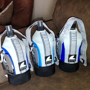 3 PACK GLACIER G E A R WATER BOTTLE COOLER 1.0 LITRE NWT